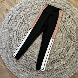 Allfenix black, white and blush pink leggings